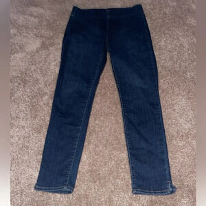 NYDJ Spanspring Pull-On Slim Denim Jeans Clean Vista Size Medium.